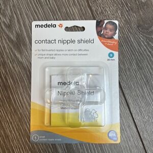 (1) Medela 20mm Contact‎ Nipple Shield New In Retail Box Small S 20 mm #67218